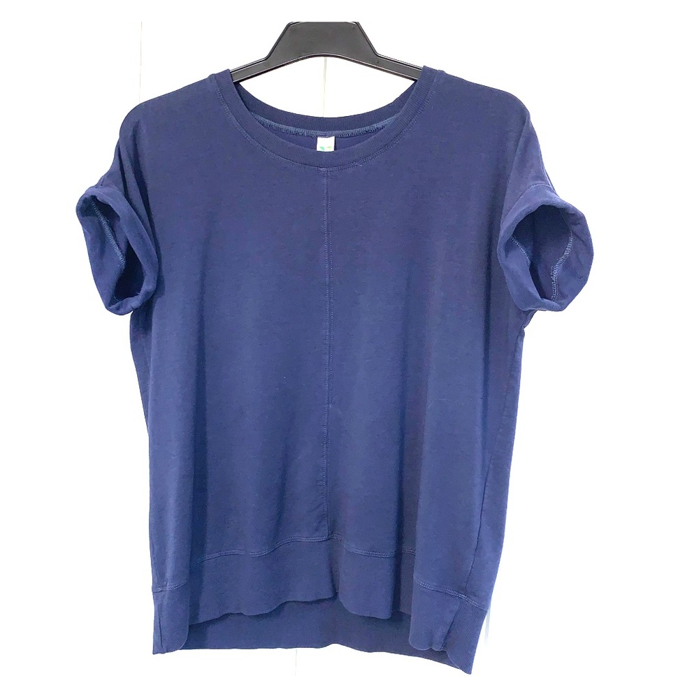 Sweatshirt material casual top